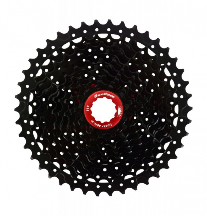 Sunrace cassette 11-42t 10 speed black