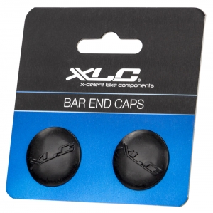Bouchons de guidon XLC noir GRX03