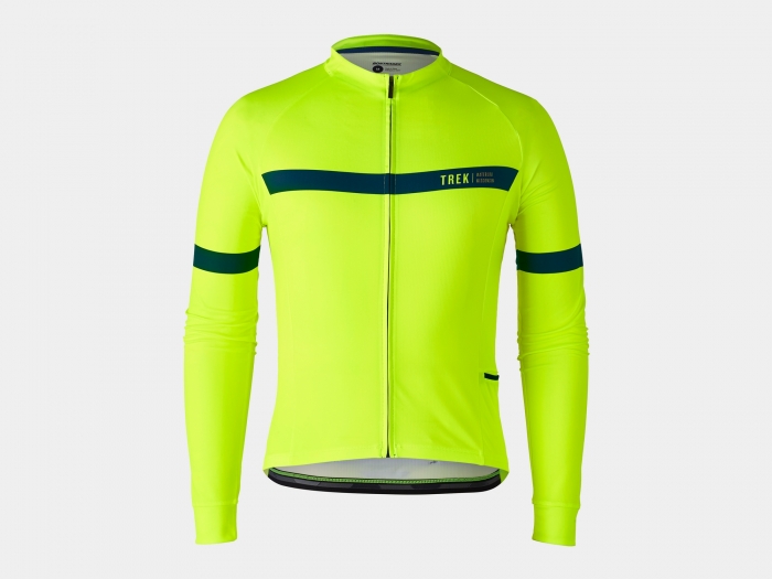 veste bontrager jaune et bleu M