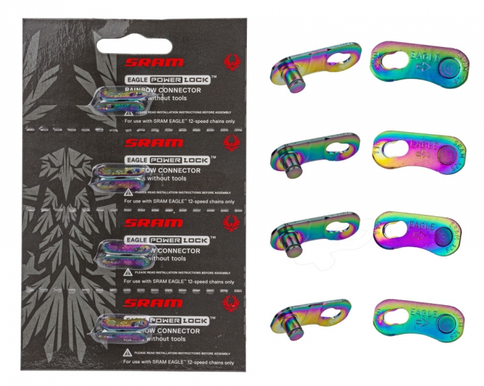 Faux-maillon 12V SRAM POWERLOCK RAINBOW