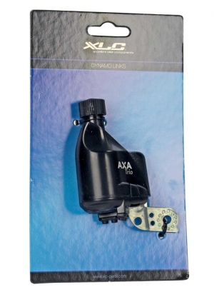 DYNAMO XLC AXA L TRIO PVC ZWART