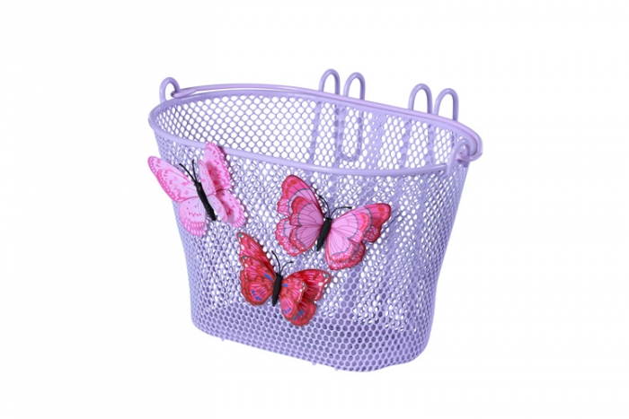 Basil Jasmin Butterfly  Panier Vélo pour Enfants ROSE