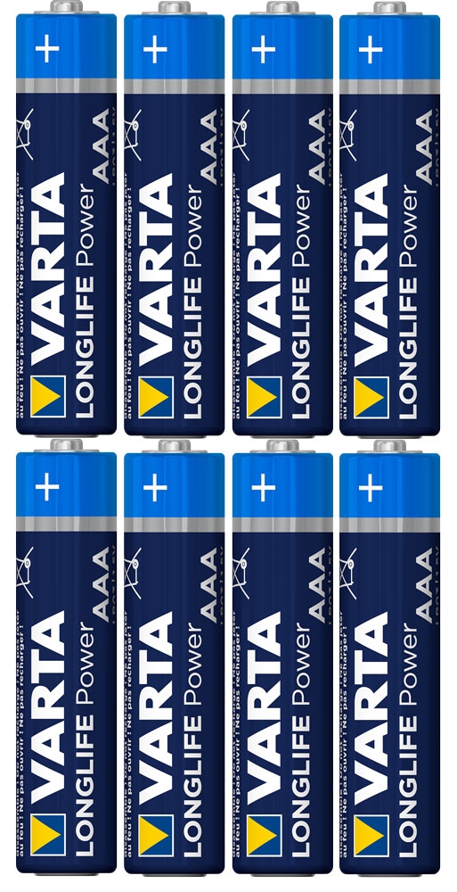 Pile VA LONGLIFE POWER LR03 AAA POTLOOD KRT A 8