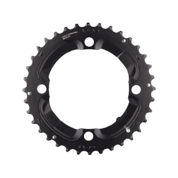 SHIMANO DEORE Plateau 36T pour FC-M627/FC-M627-B (36-22T)/FC-M617/FC-M617-B2(36-22T)