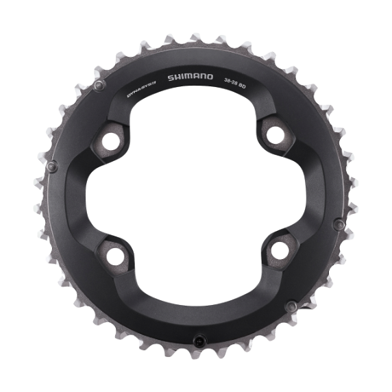 SHIMANO SLX Plateau 38T pour FC-M7000-11-2/FC-M7000-11-B2 (38-28T)