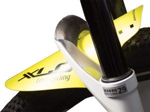 mini garde boue avant jaune XLC 