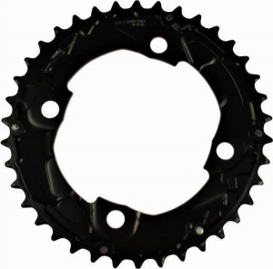 Photo de Shimano plateau SLX FC-M677 38T-AZ 10S 104 mm noir