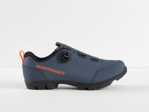 Chaussures Bontrager Evoke 46 Battleship Blue/Radioact