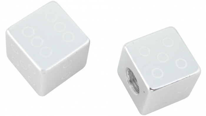 CT VENTILKAPPEN PAAR GAMBLER CHROM