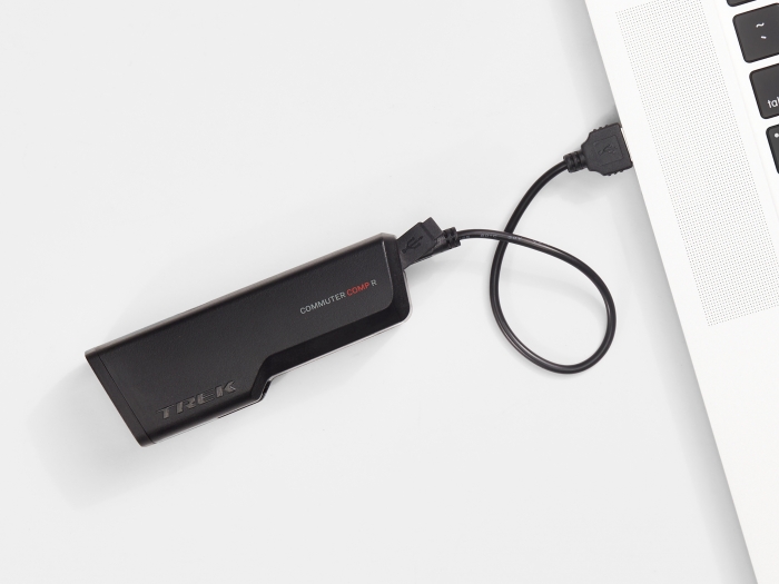 Eclairage Trek Commuter Comp R Black 450 Lumens