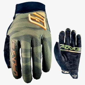 Photo de Gants Five XR-PRO M Kaki/ Fluo Orange
