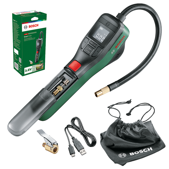 BOSCH EasyPump Pompe à air comprimé sans fil