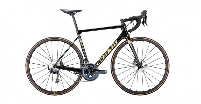 CONWAY RR 12.0 Diamant black metallic / gold metallic L