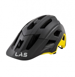 Casque LAS Gravia S-M (54-59cm) Noir matt / Jaune