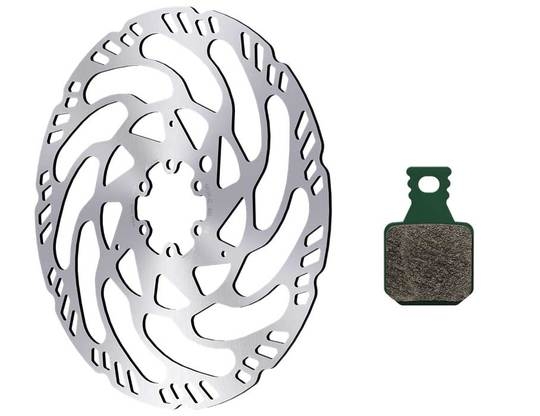 Disque de Frein Magura MDR-C + Plaquettes 8.S Sport pour Freins MT eSTOP - 180 mm