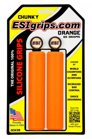 Esi Poignées Chunky 32mm Orange