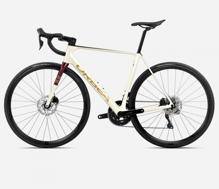 Orbea ORCA M30i 55 Ivory White-Burgundy (Gloss)-Vulcano (Matt)