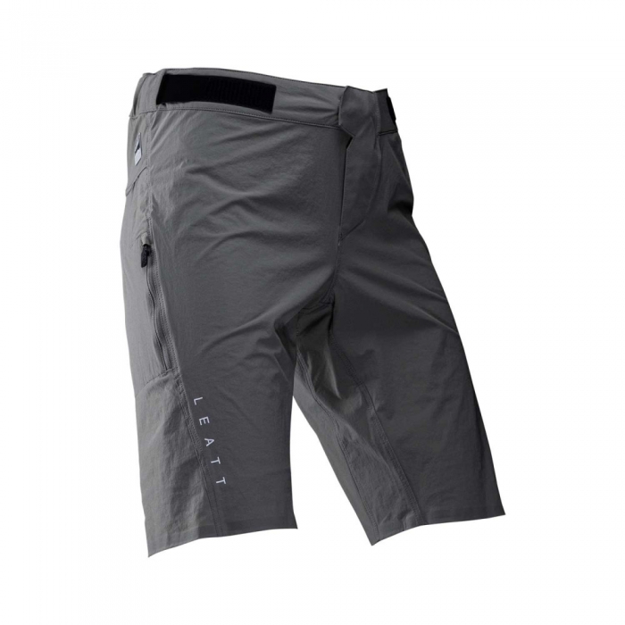 LEATT Short MTB Trail 1.0 - gris Granite L
