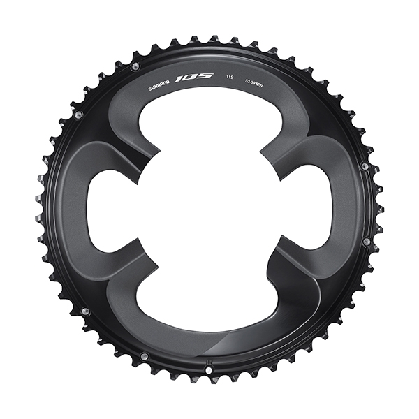 SHIMANO 105 Plateau 53T pour FC-R7000(Noir)