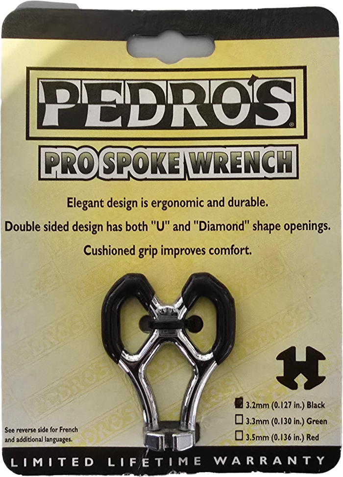 Clé à rayon Pedro's 3.2 mm Noir