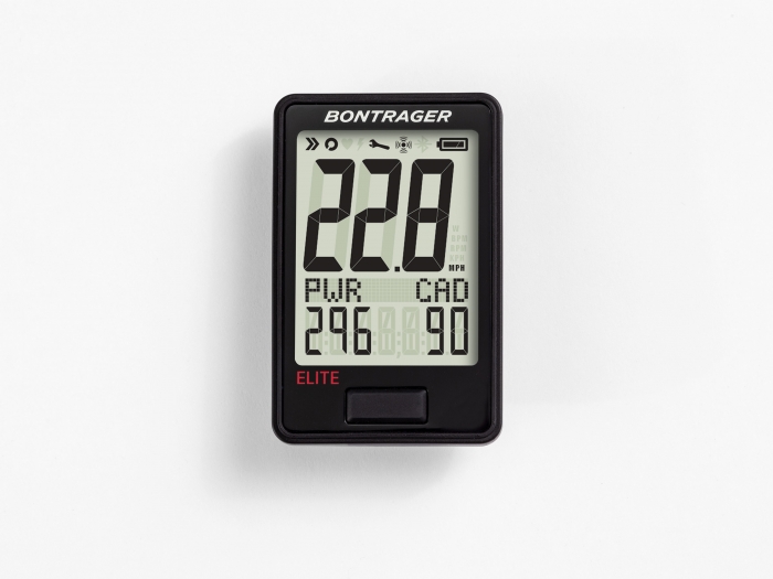 Compteur Bontrager RIDEtime Elite excl. digit