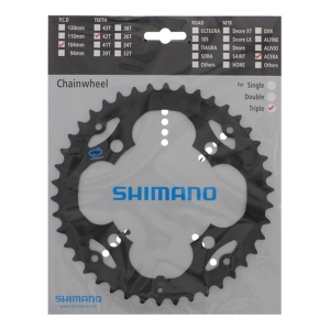 Photo de Plateau Shimano Acera 42T 104 mm noir