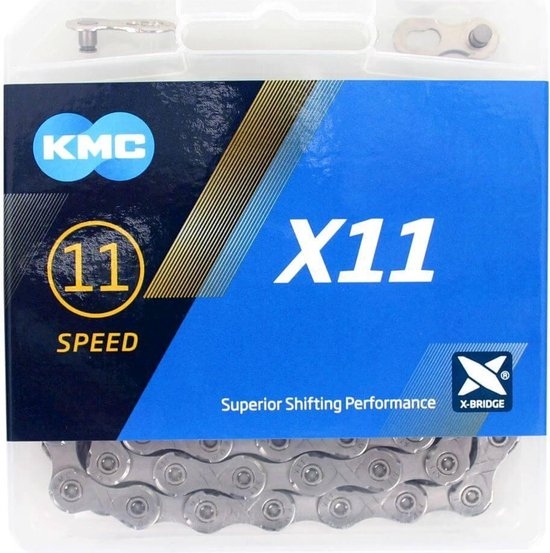 Chaîne KMC X11 (11 Vitesses, 118 maillons)