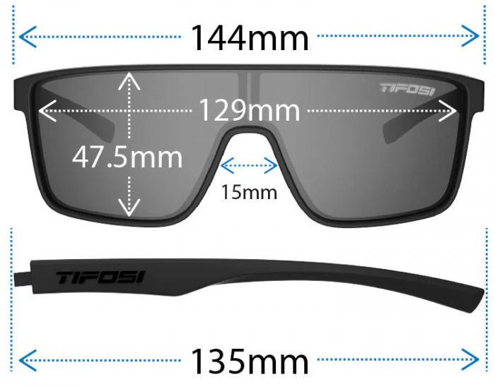 Lunettes Tifosi Sanctum Blackout