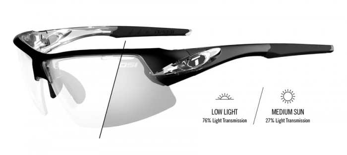 Lunettes Tifosi Crit fototec Crystal black