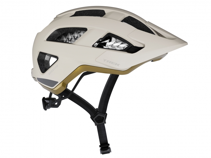 Casque Trek Quantum WaveCel Medium Era White/Gold CE