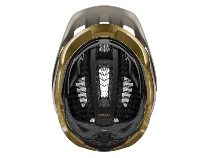 Casque Trek Quantum WaveCel Medium Era White/Gold CE