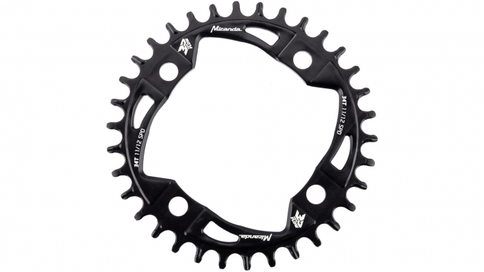 MIRANDA plateau MTB CHAINFLOW 3D 34T. ZWART