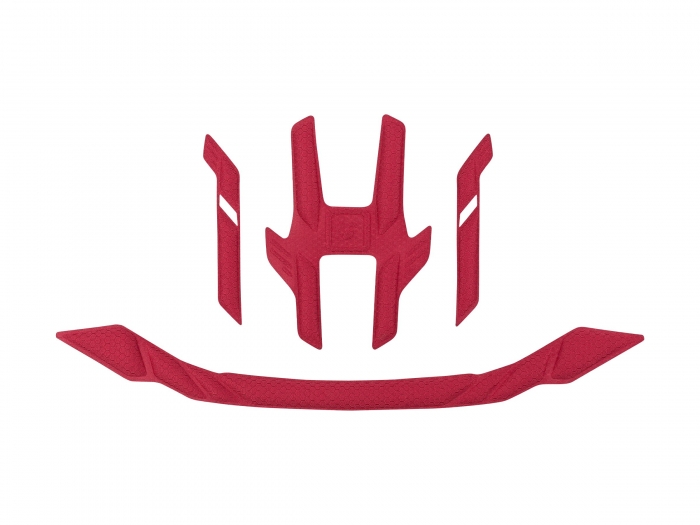 Pièce casque Bontrager Quantum Mips Pad Red Set