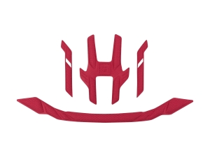 Pièce casque Bontrager Quantum Mips Pad Red Set
