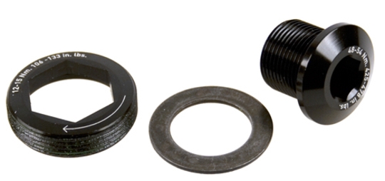 PIECE PEDALIER SRAM BOULON M15/M26 GXP ALM NOIR