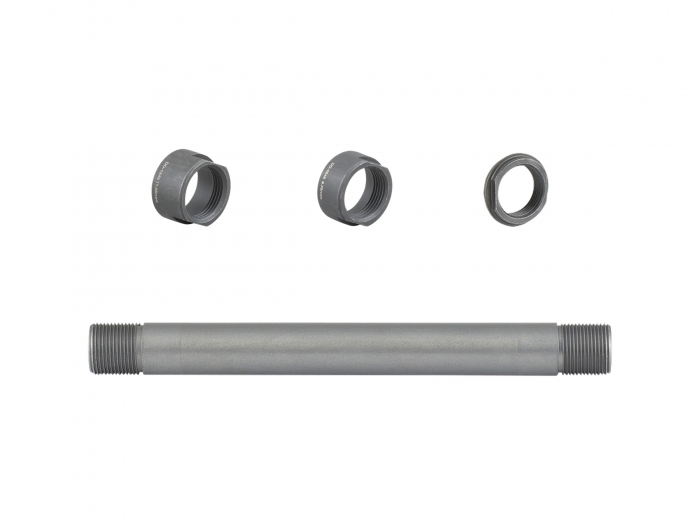 Hubaxle Bontrager DC-3248 Axle Kit 148mm Silver Re