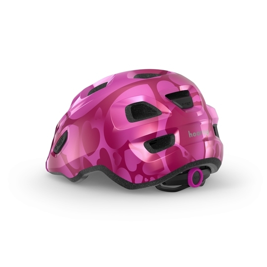 Casque MET HOORAY PINK HEARTS S