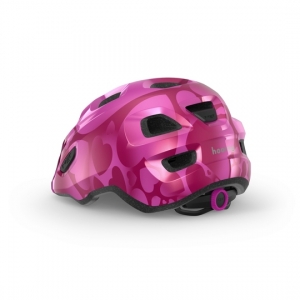 Casque MET HOORAY PINK HEARTS S