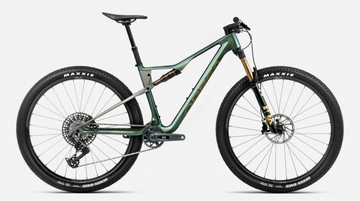 2026 - ORBEA OIZ M10 AXS M Seaweed Carbon View (Gloss) - Spaceship Green (Matt)