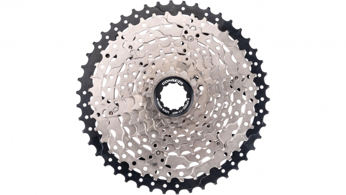 CONTEC CASSETTE 11-46T 9SP SIL./BLACK