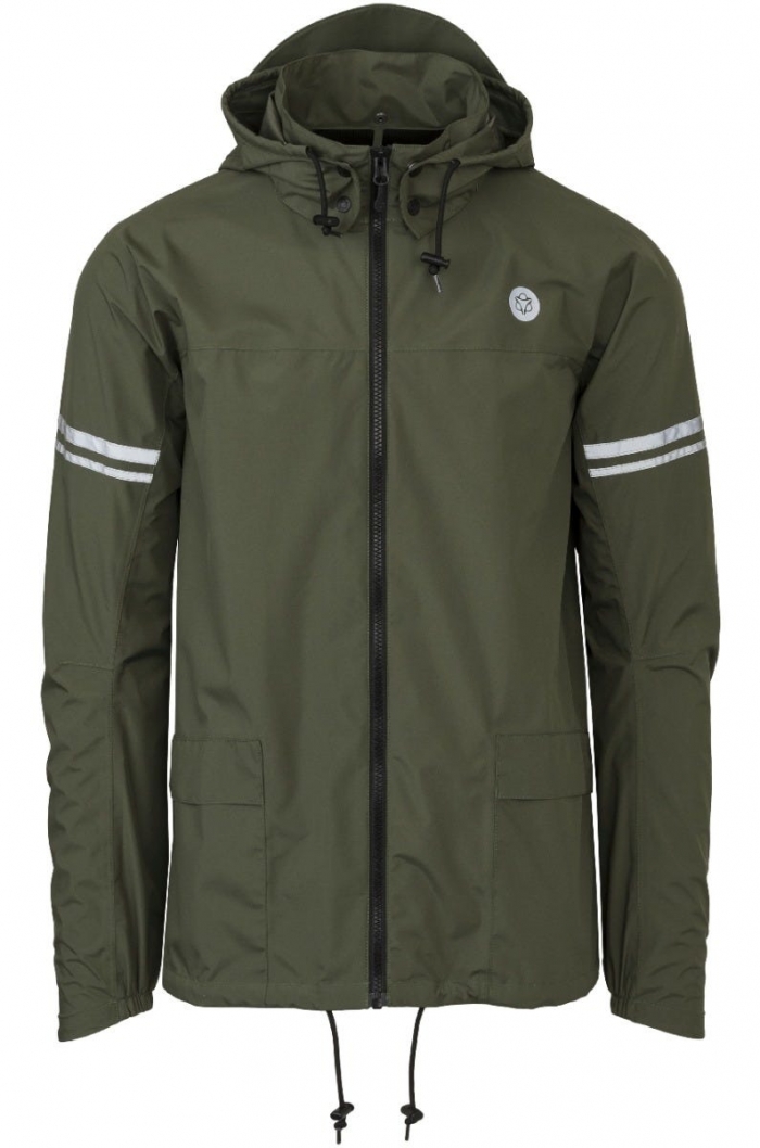 Agu original rain jacket essential army green xxl