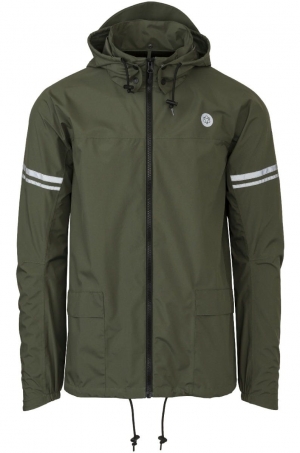 Agu original rain jacket essential army green xxl